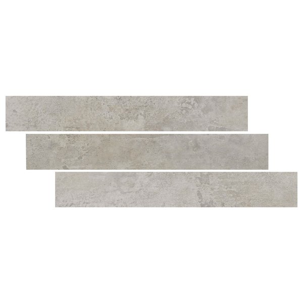 Msi Mountains Gray 1.25" Thick x 12.007" Wide x 47.244" Length Vinyl Stair Tread Eased Edge, 2PK ZOR-LVT-TR-0337